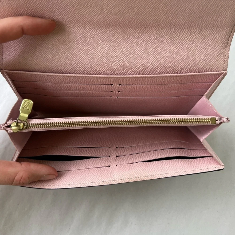 Louis Vuitton Sarah Damier Ebene Wallet - Picture 7 of 9